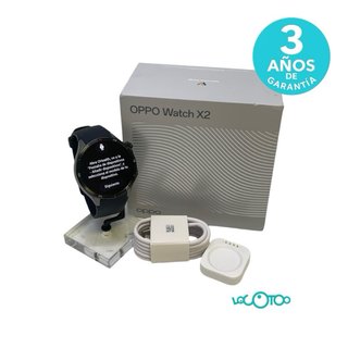 Smartwatch OPPO WATCH X2 Negro/Plata