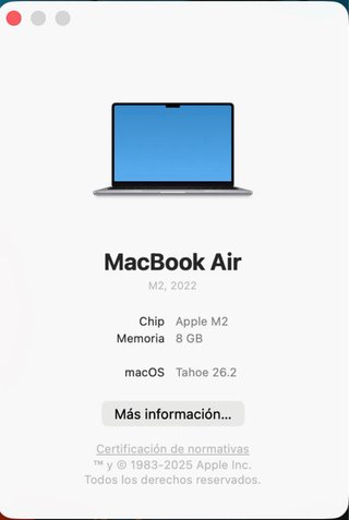 MacBook Air M2 13 8GB/256GB Grigio Siderale