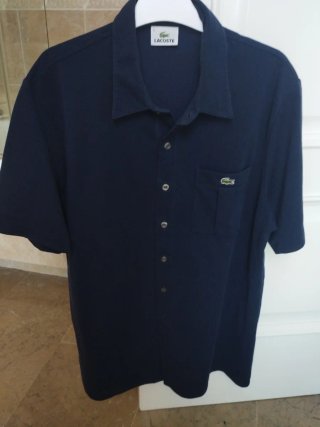Polo Lacoste Hombre Talla M Azul