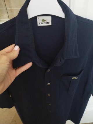 Polo Lacoste Hombre Talla M Azul