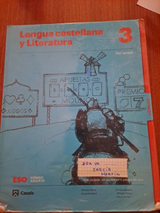 Libros de 3 de la ESO 60€ lote completo 5 asignatu