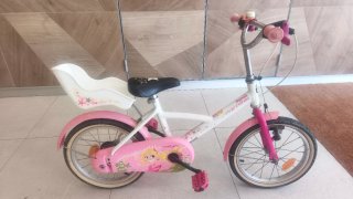 Bicicleta Infantil B'Twin Princess 14 + Portamuñec