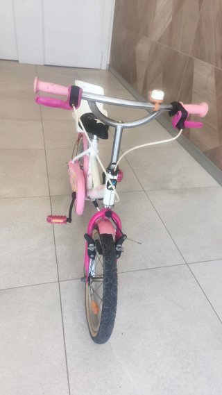 Bicicleta Infantil B'Twin Princess 14 + Portamuñec