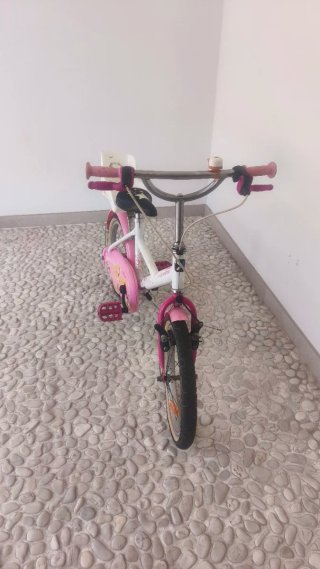 Bicicleta Infantil B'Twin Princess 14 + Portamuñec