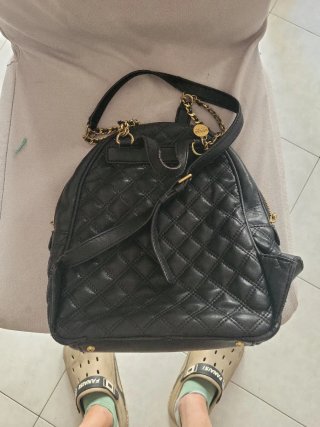 Borsetta Guess U.S.A. trapuntata nera