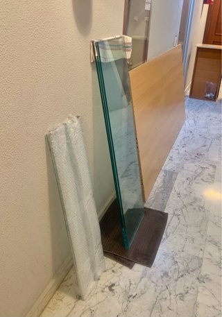 Cristales para mesa o estantería