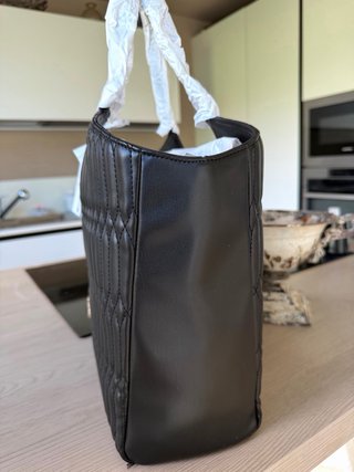 Borsa Love Moschino nera trapuntata cuore
