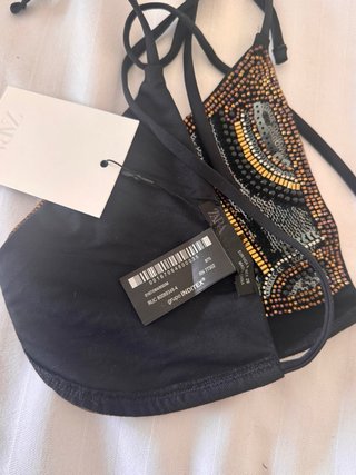 Bikini Zara Abalorios Talla M