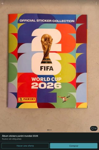 Álbum Stickers Panini Mundial 2026