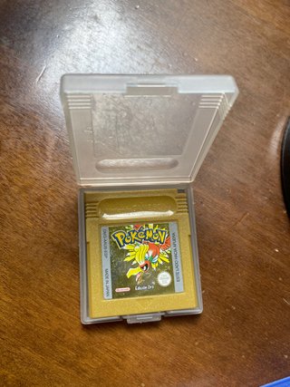 Cartuccia Pokémon Oro per Game Boy in spagnolo
