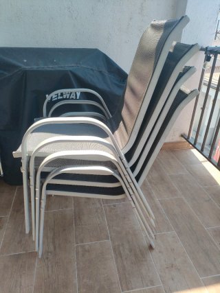 Juego sillas jardín