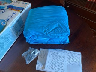 Piscina hinchable CRIVIT + Lona protectora