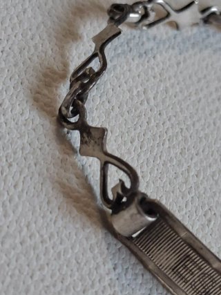 Pulsera Plata Años 30
