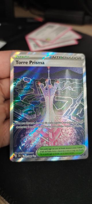 Carta Pokémon Torre Prisma 111/086