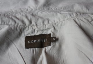 Vestido gabardina Cortefiel beige