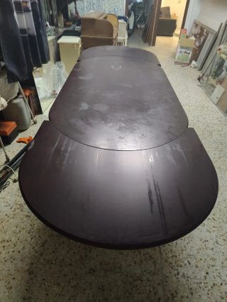 Mesa extensible de madera