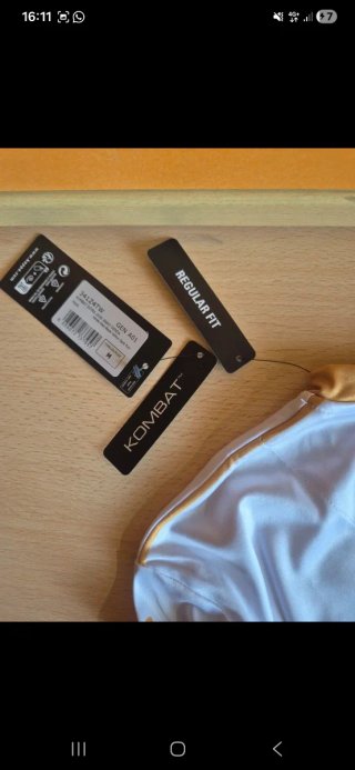 Maglia Genoa Kappa Bianca Rossa Taglia M