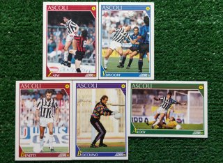 5 Carte Calcio Ascoli Score 92
