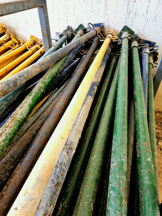 Puntales de obra metálicos 3.10m