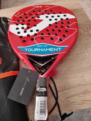 Pala Padel Joma Tournament Soft 2.0 Roja