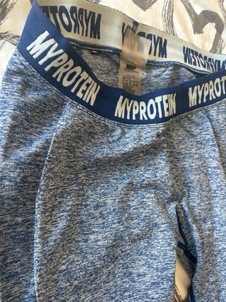 Mallas de gimnasio Myprotein azules leggings