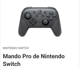 Mando Pro Nintendo Switch