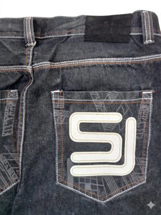 Pantalones Baggy Sean John Hip-Hop 90s Negros