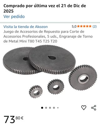 Mini torno de metal variable speed