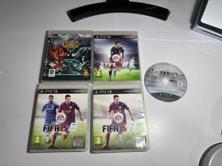 Lote PS2 y PS3 para piezas con mando y juegos leer