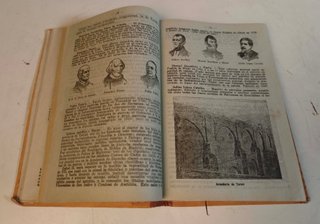 Libro de metodo de lectura vintage Mi Patria