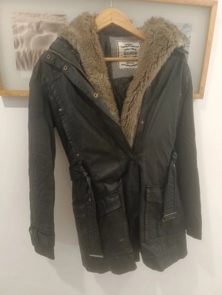 Chaqueta invierno Mango negra