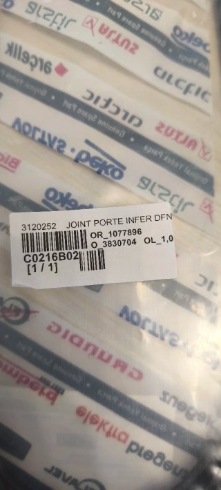 Junta puerta lavavajillas Beko DFN2420