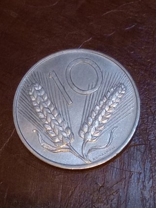 10 Lire 1989 Repubblica Italiana