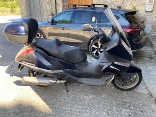 Aprilia Arrecife 500 Maxi Scooter Azul Oscuro