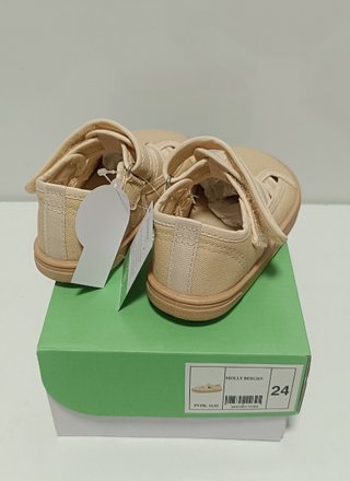 Sandálias Crio's Lona Barefoot T.24 Novas
