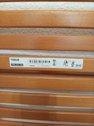 Sillas plegables de madera Ikea