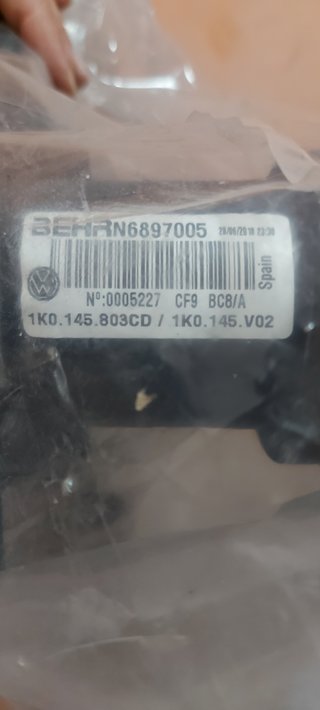 Intercooler VW 1.9 TDI BXE BKC Original