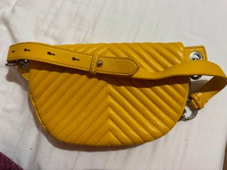 Marsupio/borsetta Kelly Kross Argento/Giallo