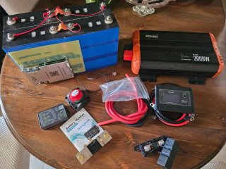 Batería Litio LiFePO4 2000W Inversor