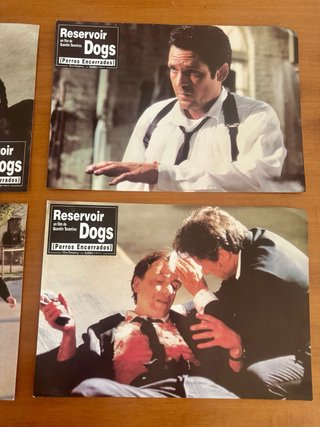 7 fotocromos originales Reservoir Dogs tarantino