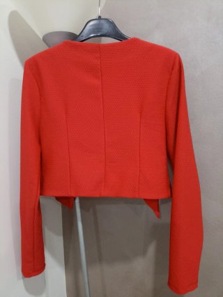 Bolero donna rosso.