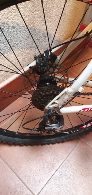 Bicicleta Mercier Tactile Blanca