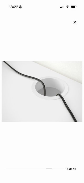Escritorio Ikea MICKE Blanco