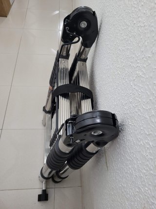 ESCALERA 5 METROS 2,5M+2,5M PLEGABLE TELESCOPICA -