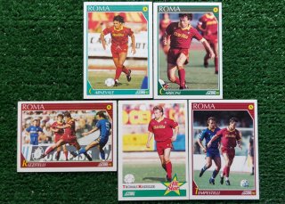 5 Carte Score 92 Roma Calcio