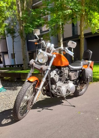 Moto harley sportif 883 americana remateiculada