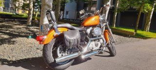 Moto harley sportif 883 americana remateiculada