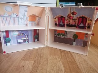 Casa Muñecas Playmobil y casa maleta de vacaciones