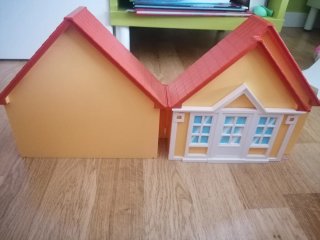 Casa Muñecas Playmobil y casa maleta de vacaciones
