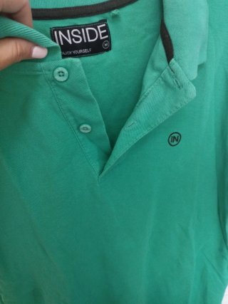 Polo INSIDE verde hombre